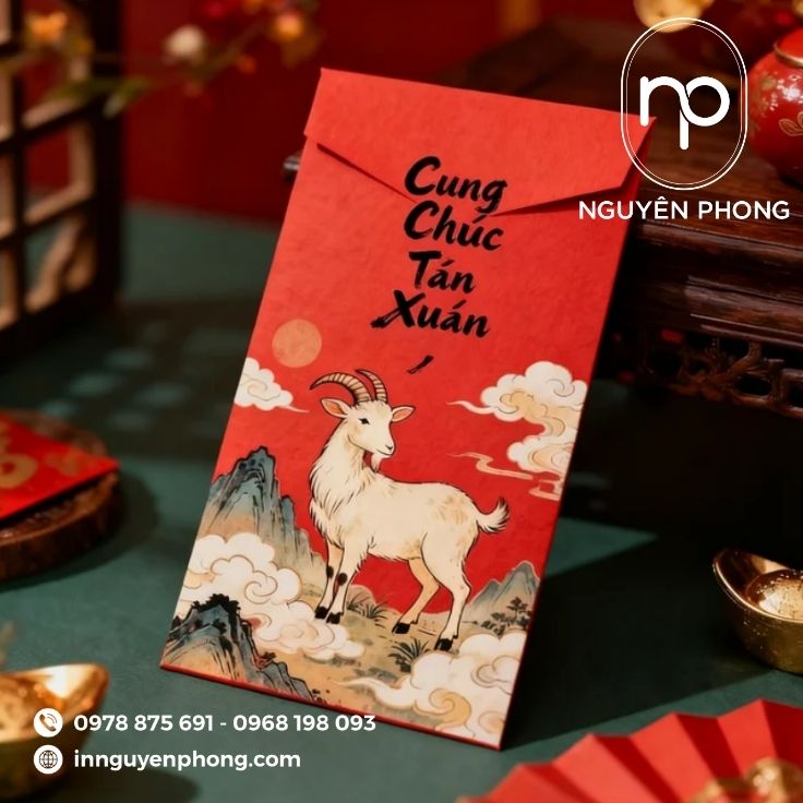 Mẫu lì xì in hình đẹp